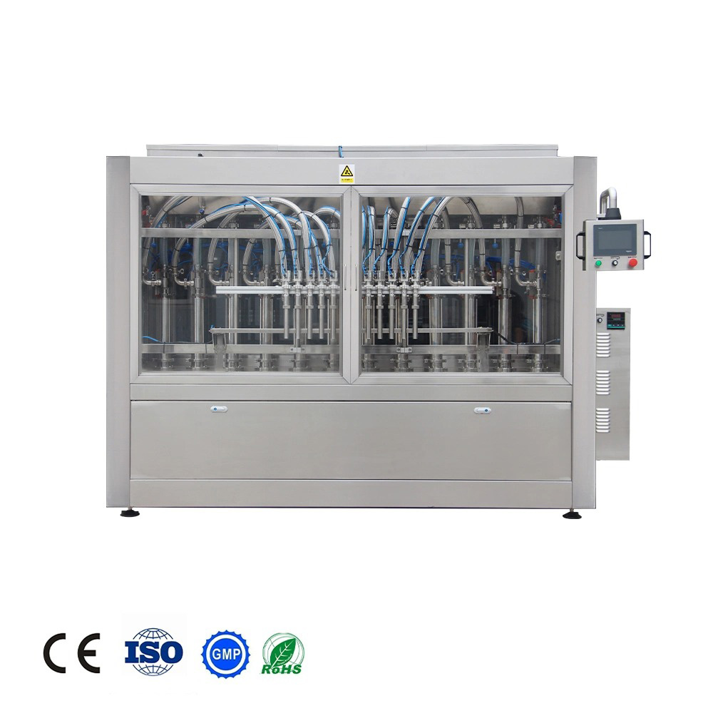 容積式伺服液體灌裝機